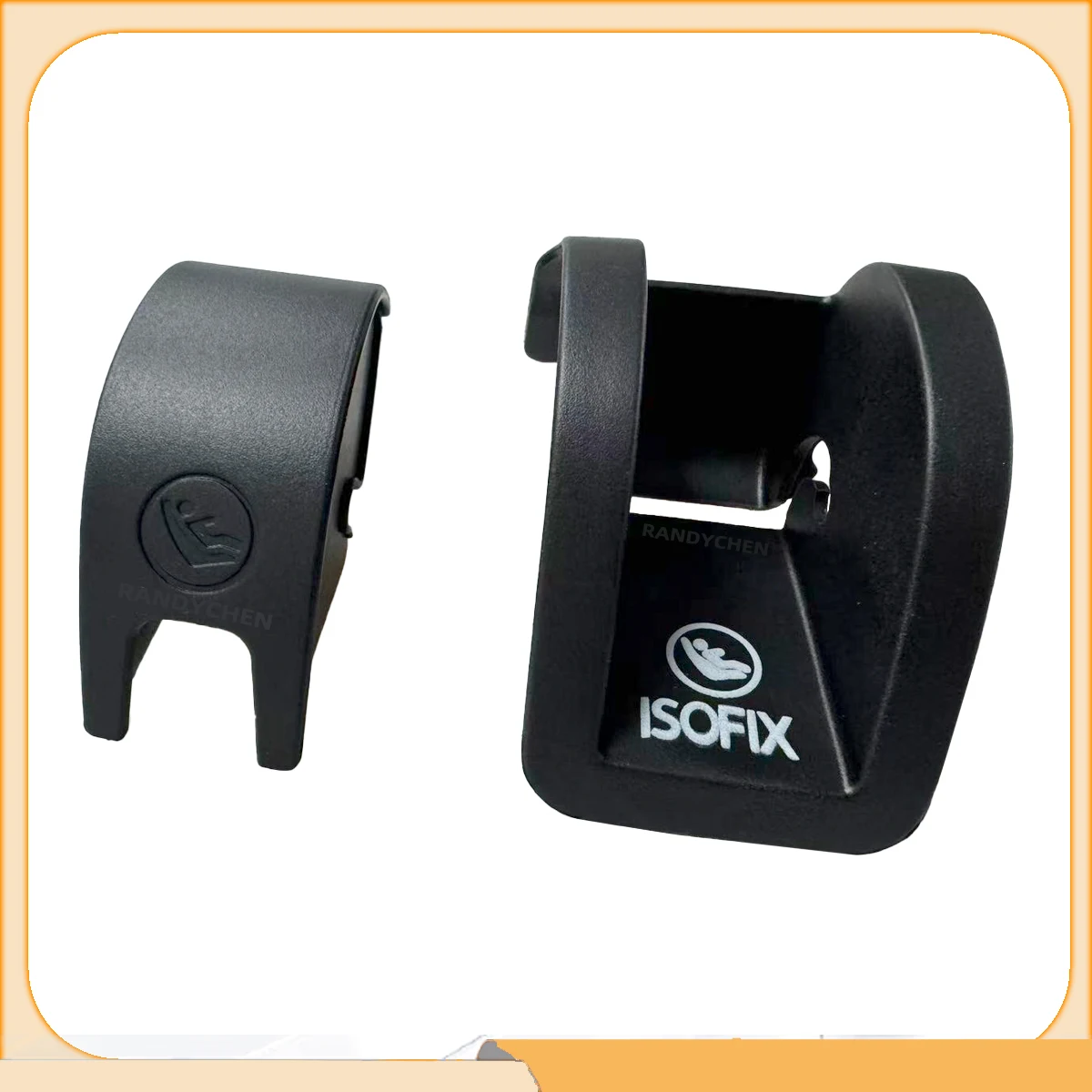 For VW Golf 7 MK7 GTI Sportsvan Jetta A7 Seat Leon 5G0887233 5GM8872187 1 Set Rear Child Seat ISOFIX Bracket Cover