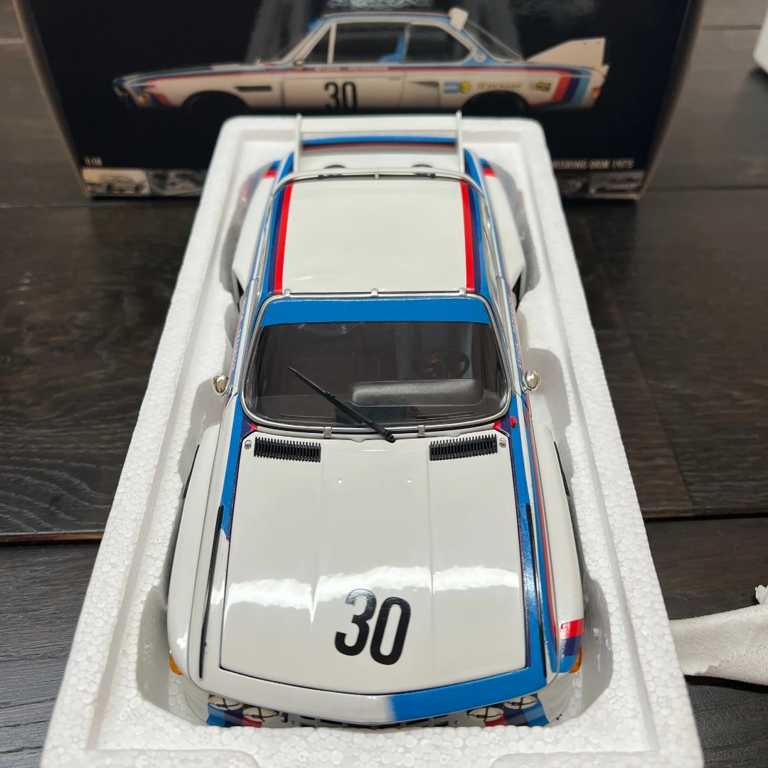 Minichamps 1:18 3.5 CSL DRM #30 Simulation Limited Edition All Open Alloy Metal Static Car Model Toy Gift