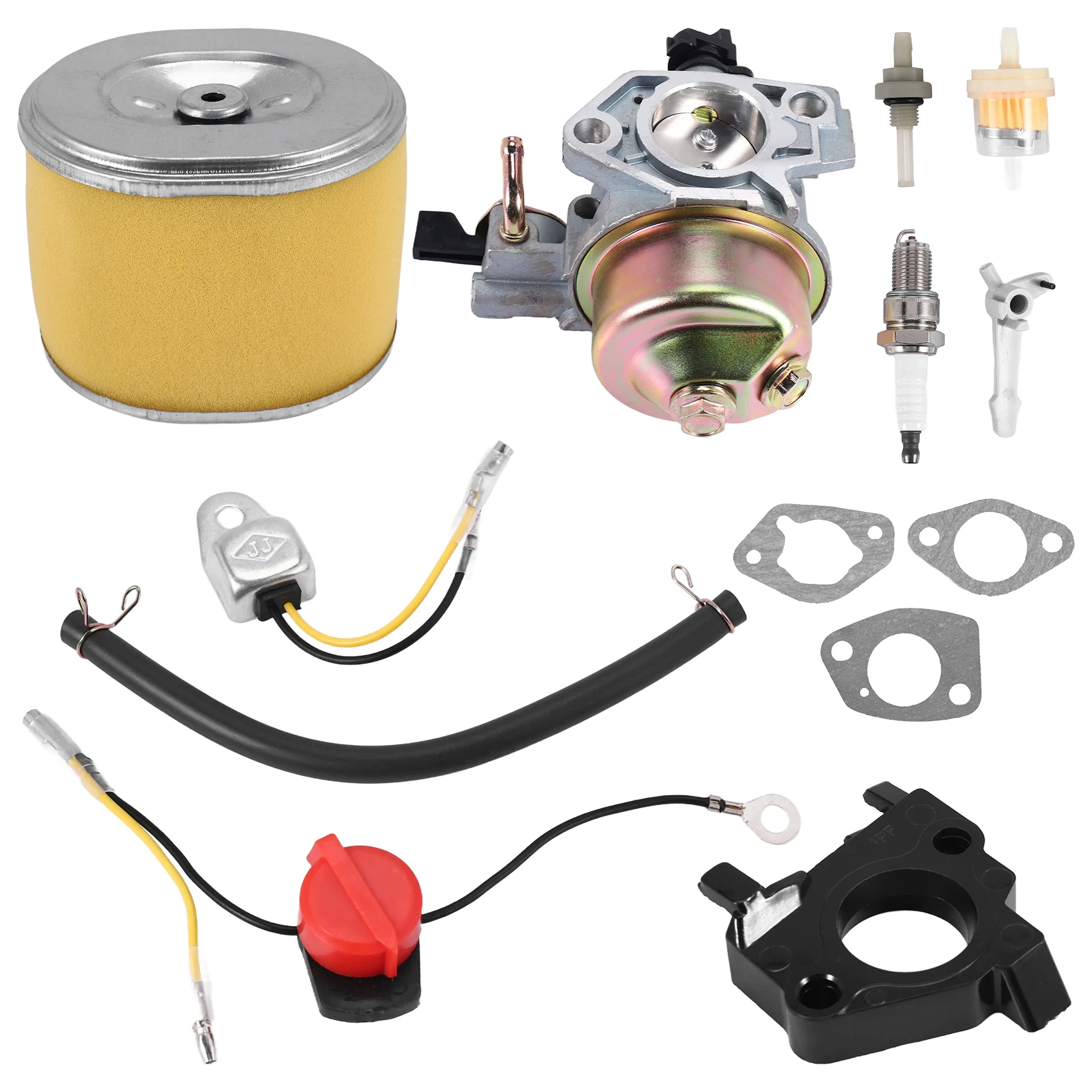 AT91-Carburetor for Honda GX340 11HP GX 390 GX390 13HP Engine with Air Filter Charging Kit