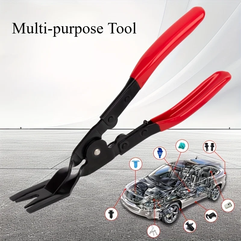 

Heavy Duty Tool for Car Trim Clamp Removal – Versatile Pliers for Van Door Panels, Dashboards and Dash Interiors Ideal for DIY