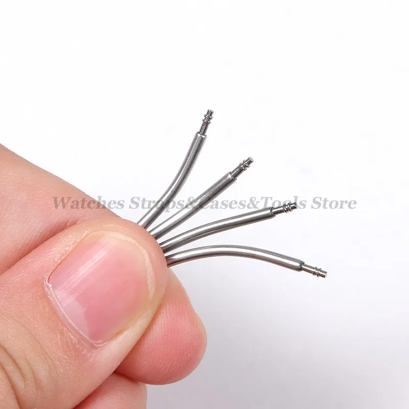 18mm 20mm 22mm 24mm Curved Spring Bar 1.5mm 1.8mm Diameter Watch Strap Link Pins 316L Stainless Steel Curved Watch Strap Links image 4