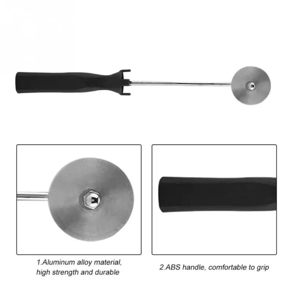 Aluminum Alloy Fiberglass Laminating Rollers ABS Air Bubble Removal Bubble Paddle Rollers Black and Silver