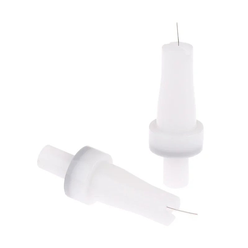 1Pc Nieuwe Elektrostatische Poedercoating Platte Mondstuk 4e Generatie Platte Mondstuk Poeder Spuitpistool Ontlading Naald Onderdelen Accessoires