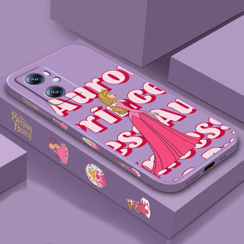 

Sleeping Beauty Disney Cartoon Liquid Left Rope For OPPO Find X6 X5 X3 A98 A96 A94 A93 A77 A76 A74 A72 A57 A53 A16 5G TPU