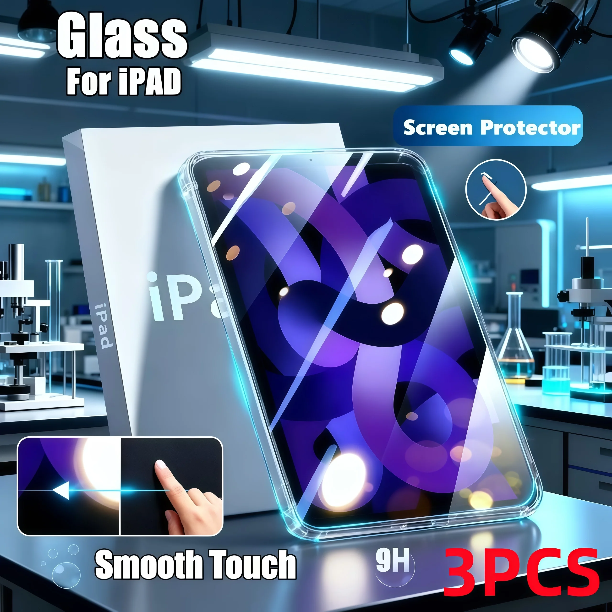 3-Piece Tempered Gl…