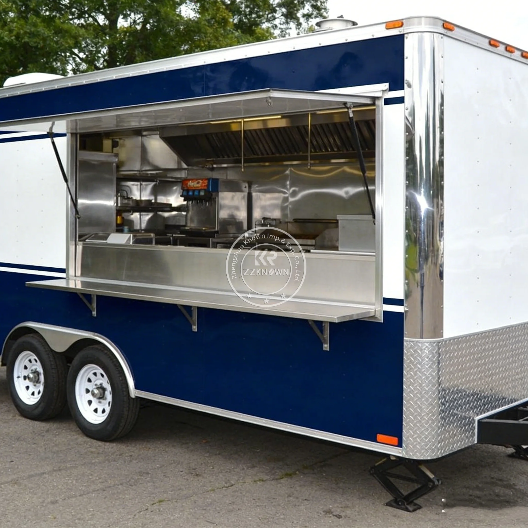 

Approved Steel Mobile Food Truck - Factory Direct Street Food Cart Trailer for Sale America