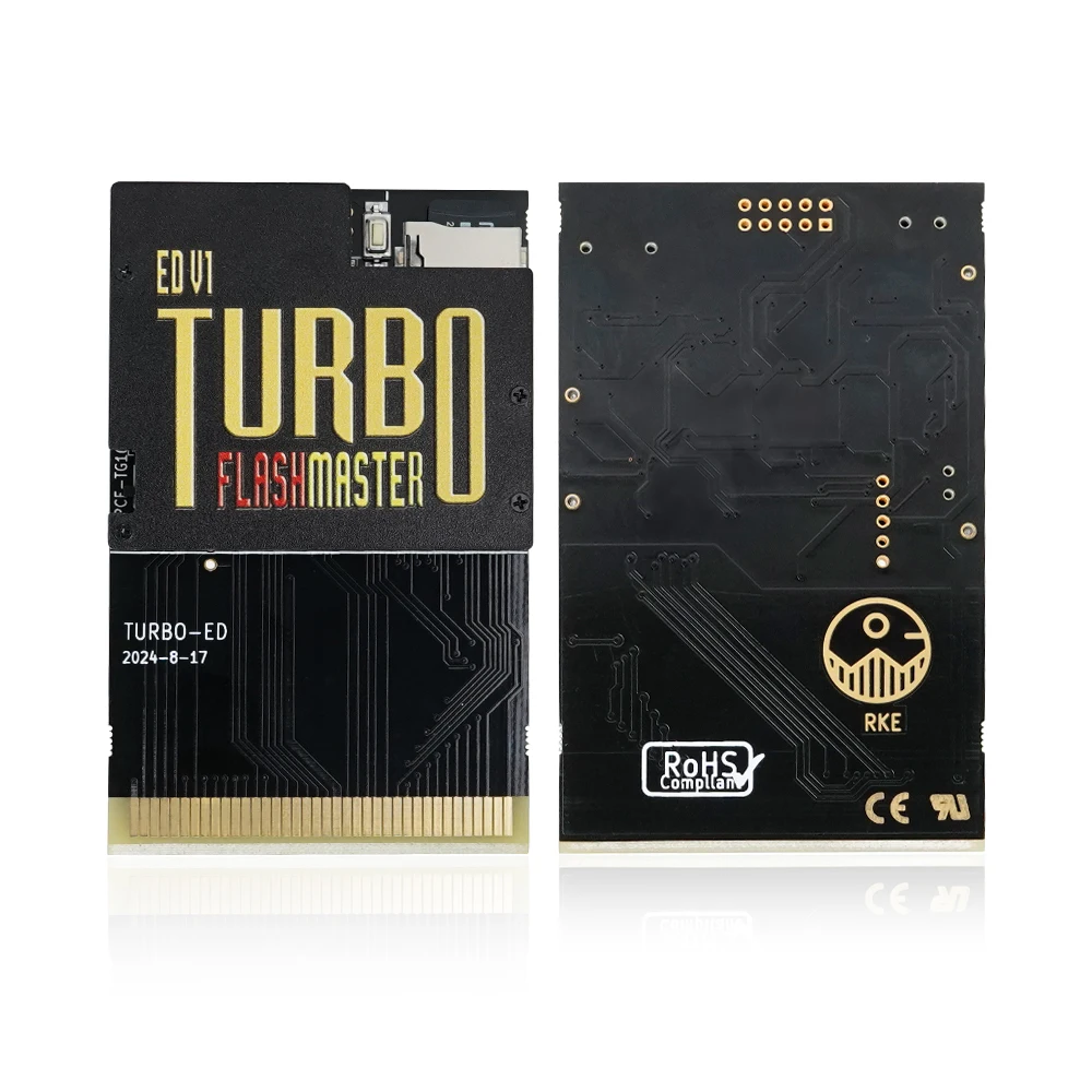 بطاقة ألعاب PCE محرك فلاش 1000 في 1 بطاقة ألعاب لوحدات تحكم ألعاب PC-Engine Turbo GrafX