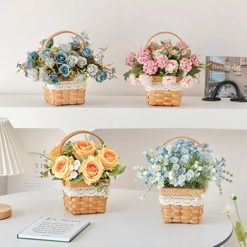 

Birthday Artificial Flowers Flowers Decorative Flowers Living Room Dining Table Photo Props Plastic