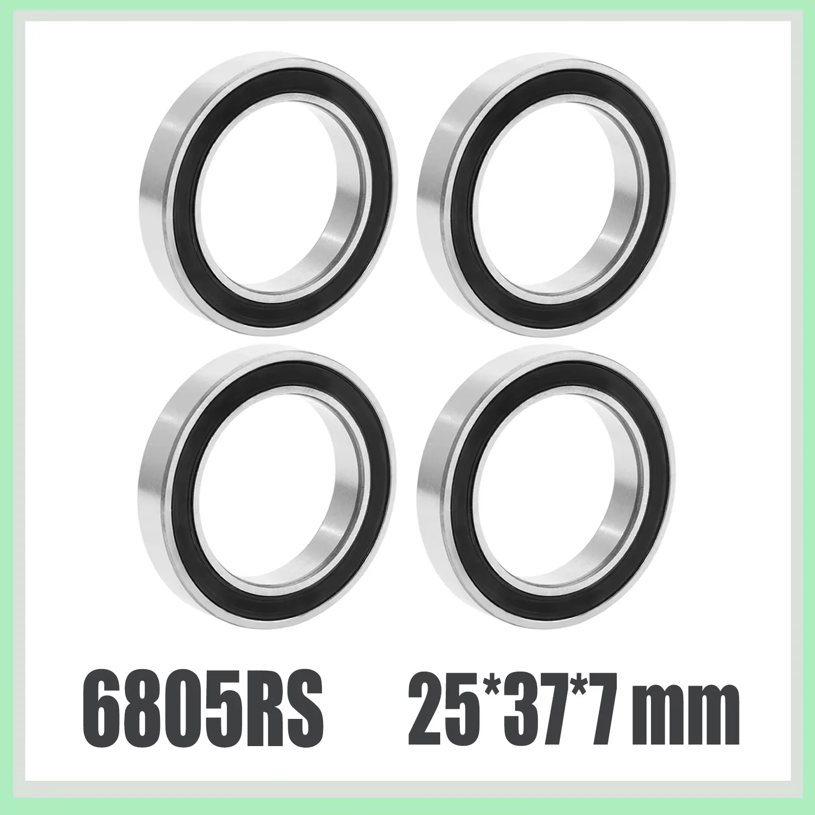 4PCS 6805RS 6806RS 24378RS 163110RS 173110 24377 22379 19317 Bicycle Bottom Bracket Bearing Repair Parts for MTB Road Bike R12RS