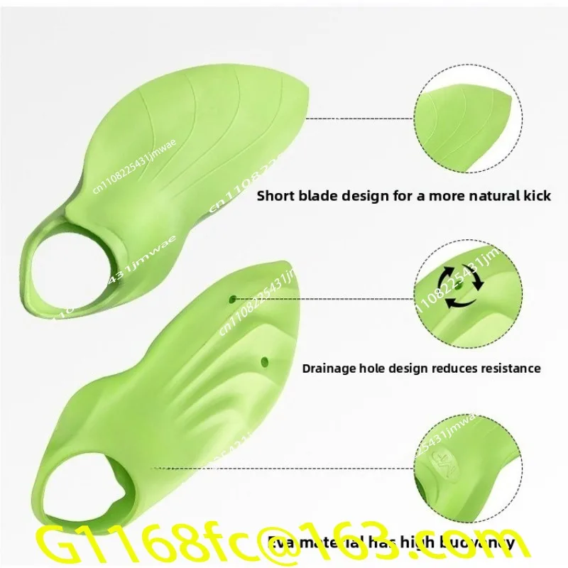 Snorkeling Short Flippers Freestyle Training Props