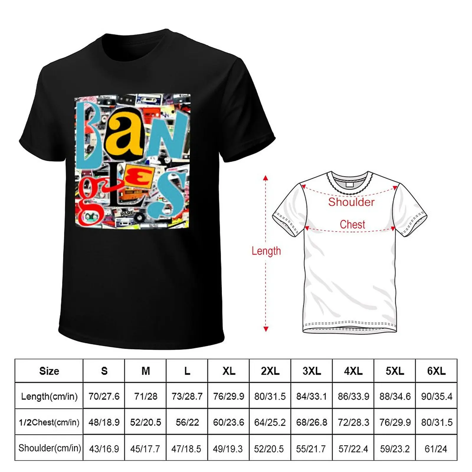 The Jem Bangles Manic Monday Men Women T-Shirt new edition oversizeds summer top t shirt for men