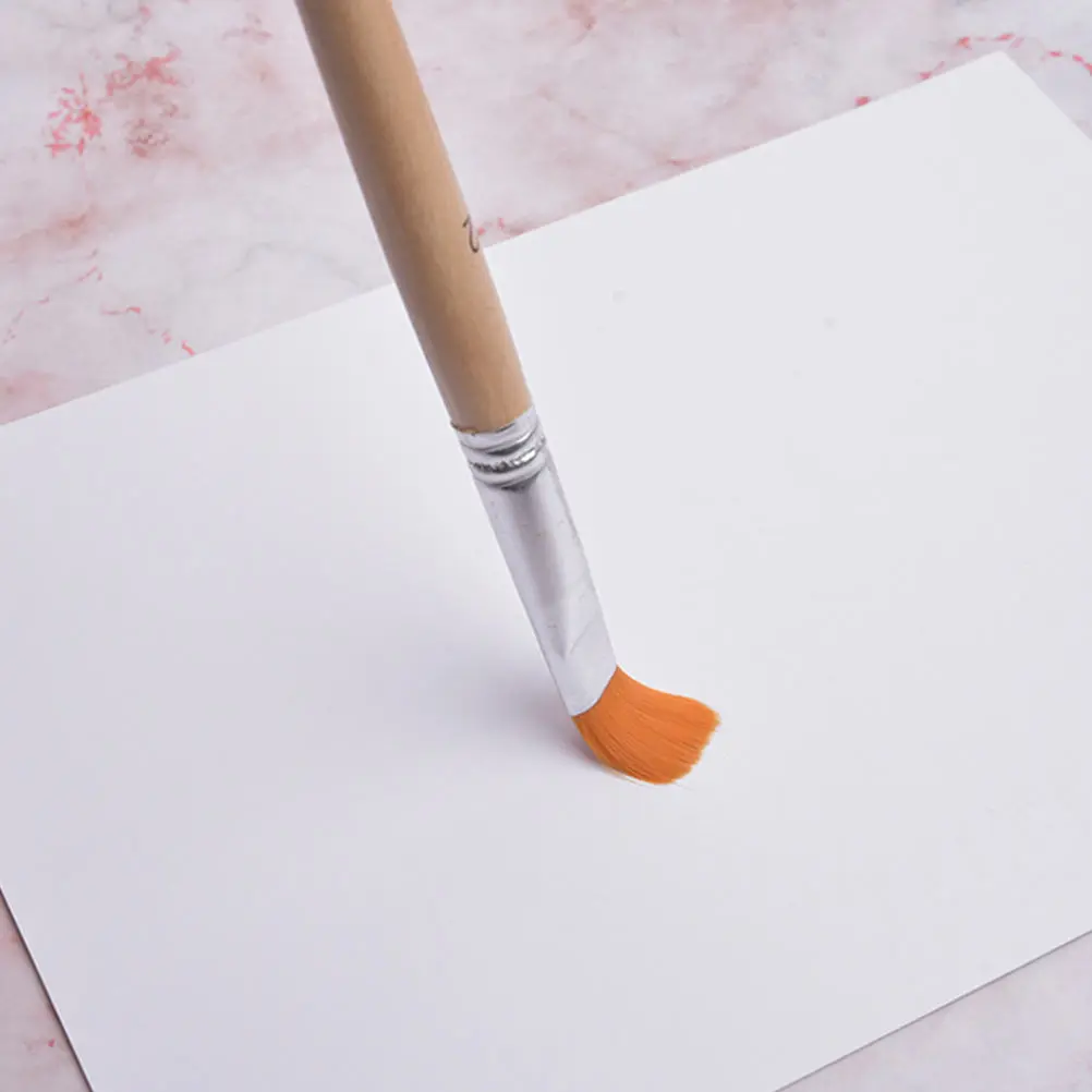 

1Set Oil Painting Brush Set Includes Painting Tray Lightweight Portable Durable Nylon Long Service Life for Artists Sketching