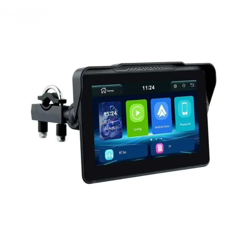 M4 + DVR 7-inch waterproof touch screen 5G WiFi Bluetooth 5.0 DVR wireless CarPlay 3106IC chip, professional grade