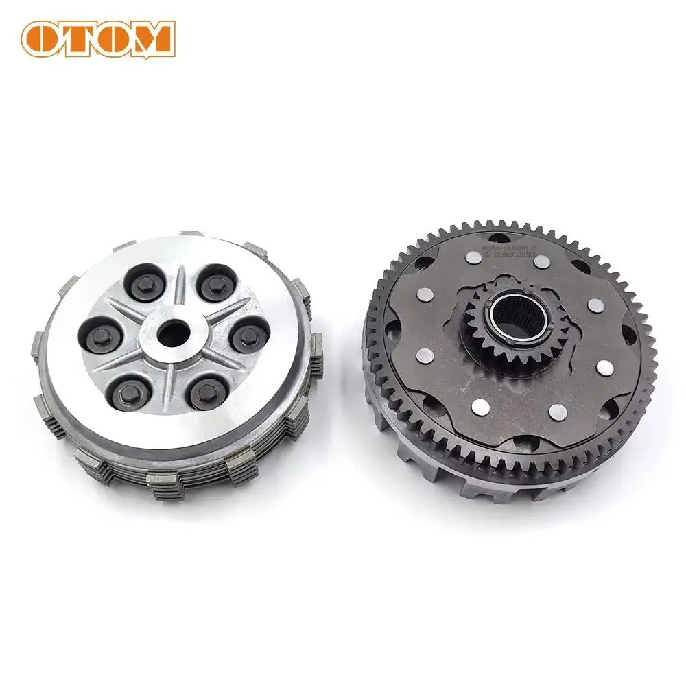OTOM Motocross Clutch Hub Assembly Clutch Inner Hub Clutch Basket Outer Gear For ZONGSHEN NC250 AVANTIS KAYO MOTOLAND