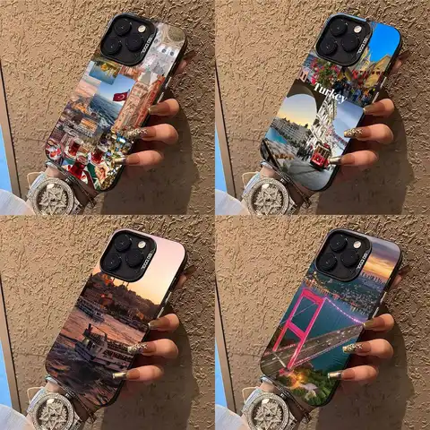 Turkey Istanbul Scenery Phone Case  Phone Case For iPhone 14 16 15 11 12 13 Pro Max Mini Plus Shockproof Cover