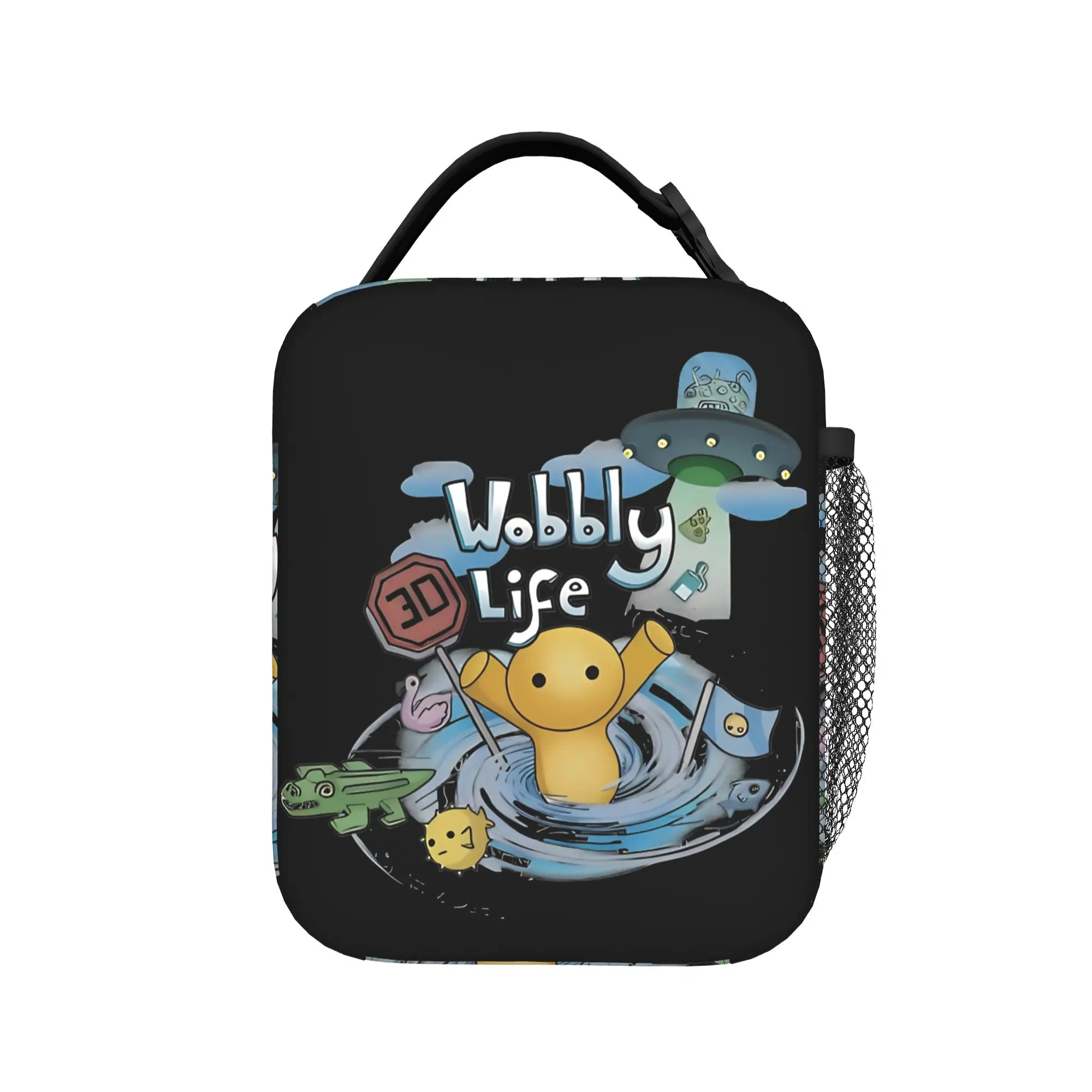 Wobblys Life Yellow Buddies Insulated Lunch Bags Leakproof  Lunch Container Thermal Bag Tote Lunch Box College  Bento Pouch