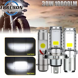 Erruson 30W 10000LM 1PC motorcycle headlight bulb Quantity  white, LED motorcycle headlight bulb