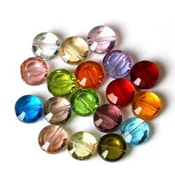 AAA 100pcs 6mm  Austrian Crystal Beads Button Shape Glass Loose Needlework Beads for Jewelry Making Bracelet Earring DIY