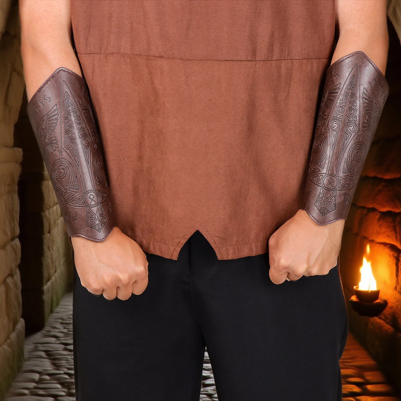 Leather Arm Guards,…