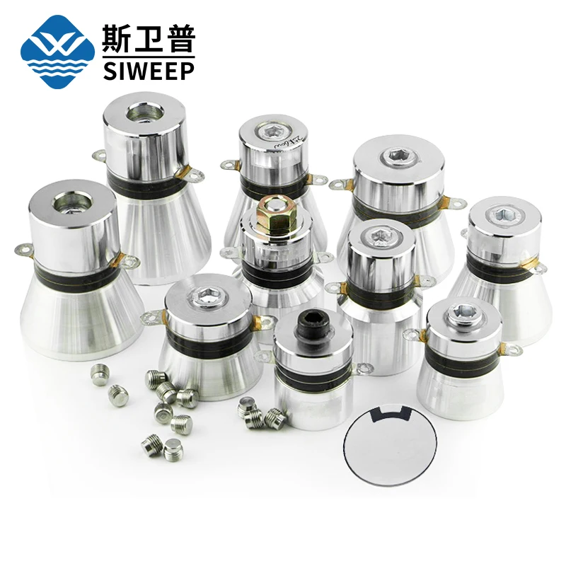 

100W 20K 28K 40K Ultrasonic Piezoelectric Transducer Oscillator Ultrasound Vibration Cleaning Machine Washer Cleaner Parts