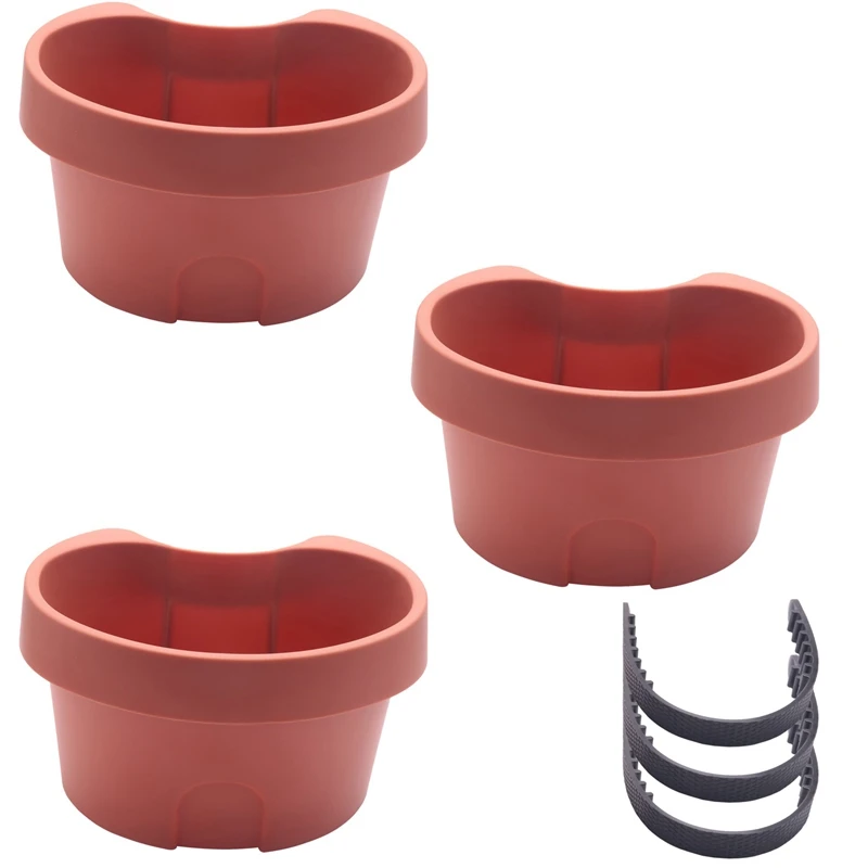 

3 Pc/Lot Unique Gutter Downspout Garden Flower Pot Drain Pipe Flower Pots Tubs Drain Pipe Garden Planters