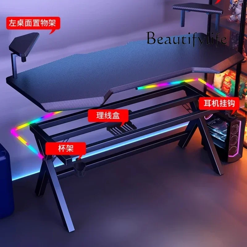NEW  High End Console Computer Desks Organizers Setup Modern Bedroom Computer Desks Gadgets Creativity Mesas