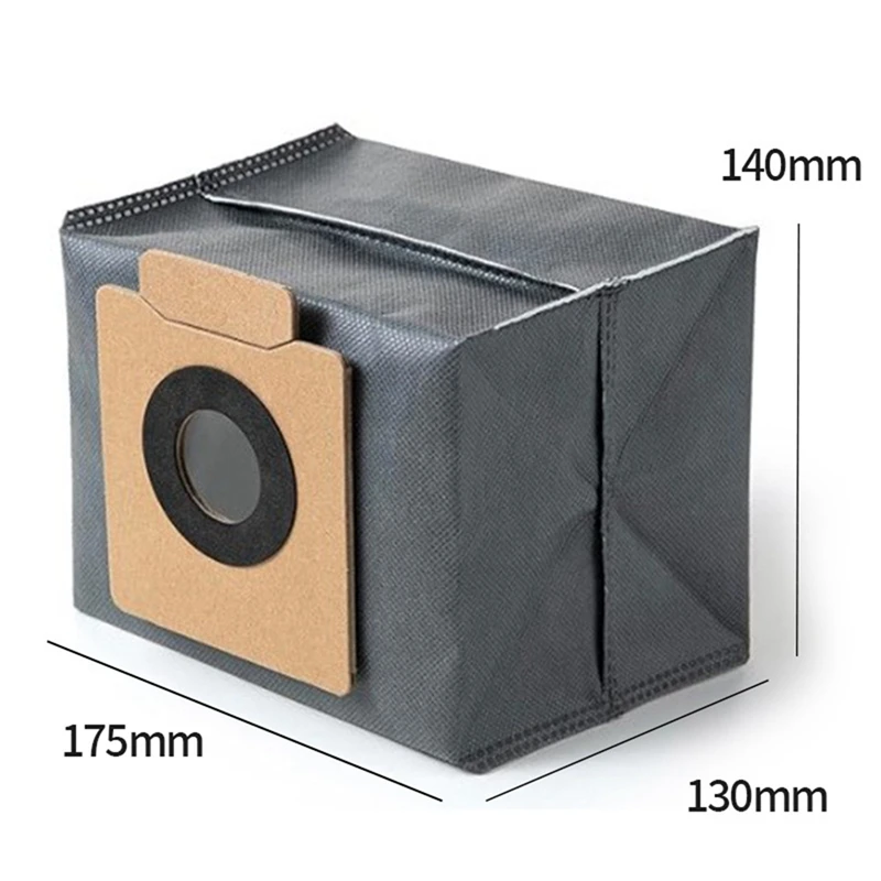 أكياس غبار مكنسة كهربائية روبوت ، استبدال محطة فارغة تلقائية ، مناسبة لتنظيف Eufy X8 Pro ، 6 2.8