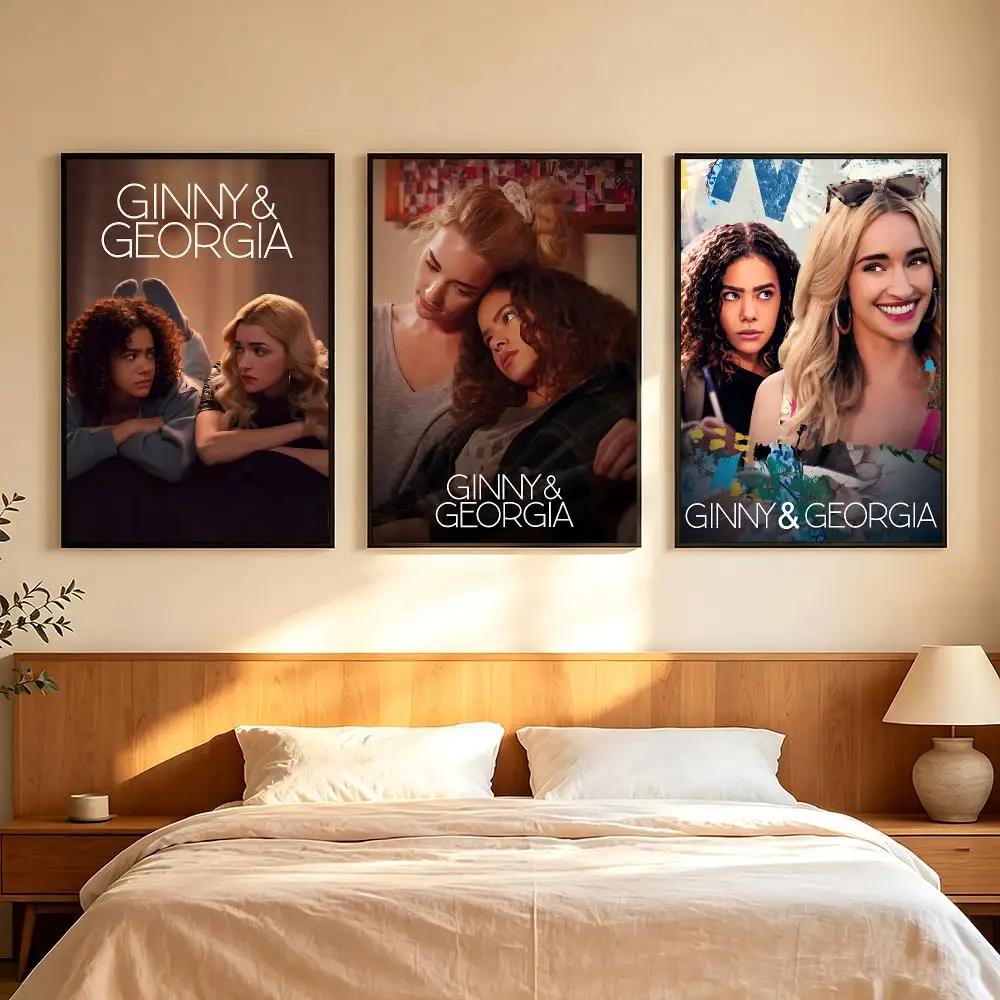 series Ginny Georgia Poster Poster HD Printing Comfortable and Fresh Style Wall Art Home Decor Living Room Cafe Gift