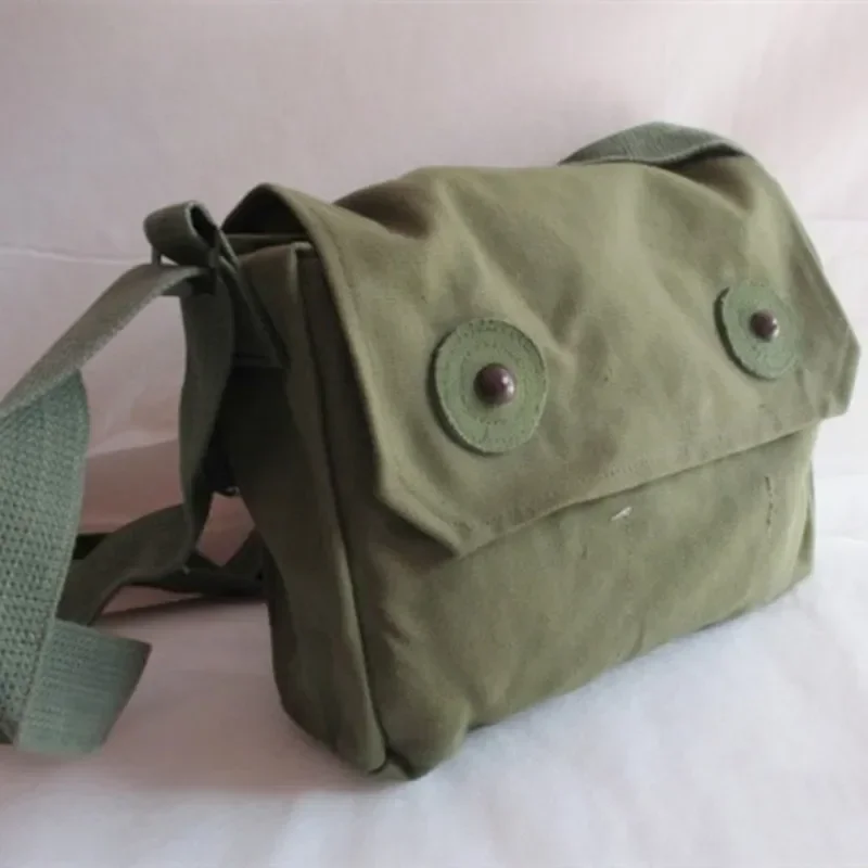 Inclined Cross Cloth Bag Inclined Shoulder Bag Outdoor Multifunctional Satchel  Retro Soldier Gear Kit WWII WW2