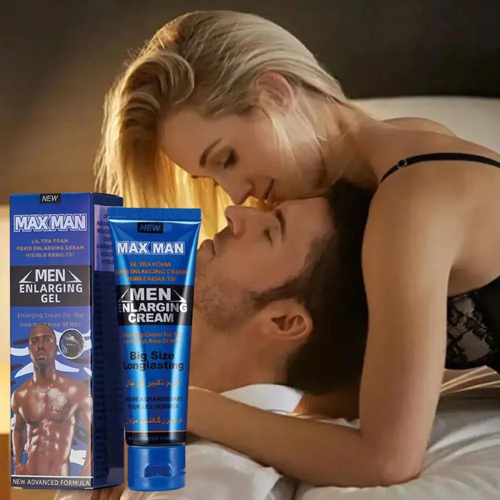 Crema para agrandar el pene, Gel íntimo para hombre, ayuda a la potencia masculina, crecimiento del pene, engrosamiento, retardante, crema Sexual mejorada