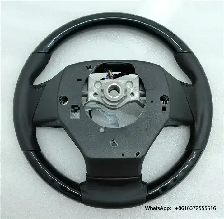 

X Custom Steering Wheel Fit For Lx570 Gx460 Es350 Gs300 Ls460 ES GS Lx470 LED RPM Carbon Fiber Steering Wheel