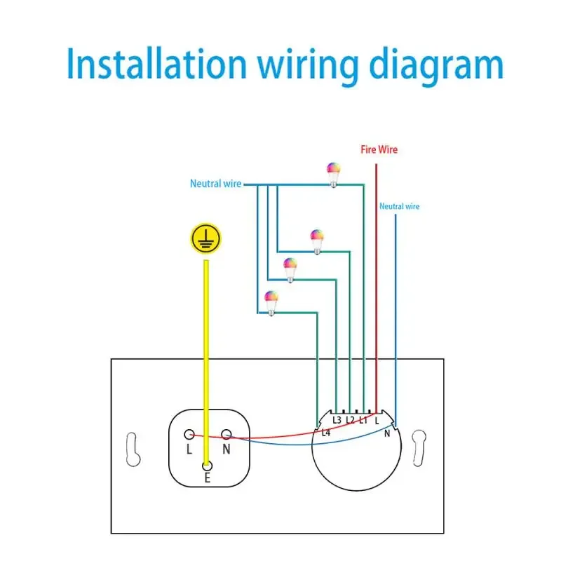 Tuya wifi interruptor inteligente soquete 147 tipo 1/2/3/4gang painel de interruptor de toque com controle usb tipo-c via alexa google casa