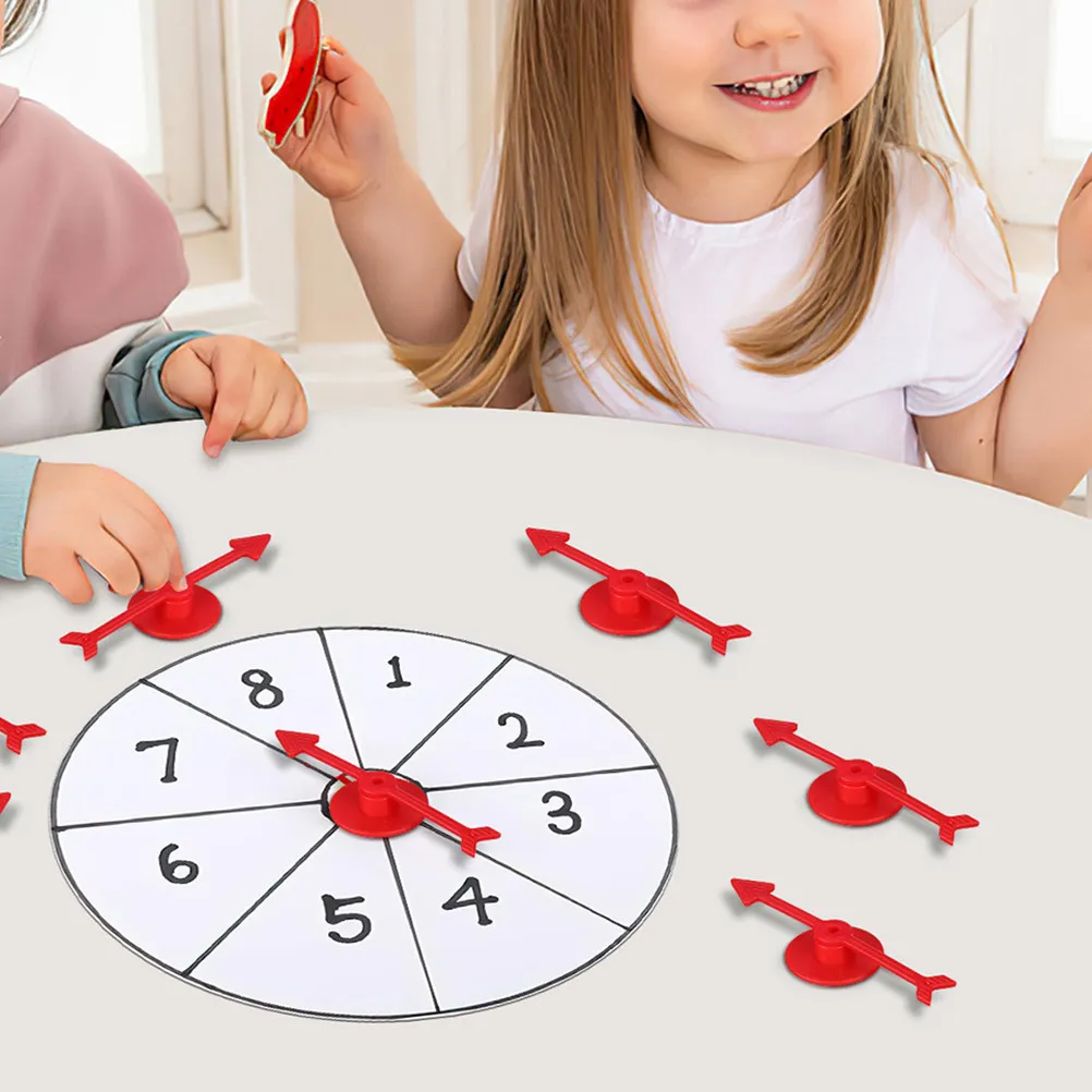 

30 шт. пластиковых вращающихся стрелок для настольных игр, креативные указатели, сменные элементы для классных и праздничных игр