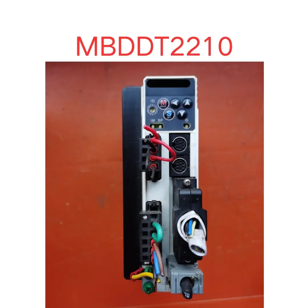 

Second-hand MBDDT2210 servo driver 400W test OK Fast shipping