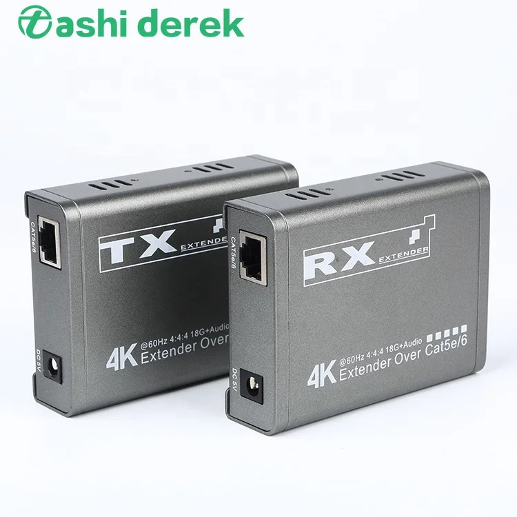 4K HD Extender Over Cat6 Support 4K 60Hz And IR Transmission