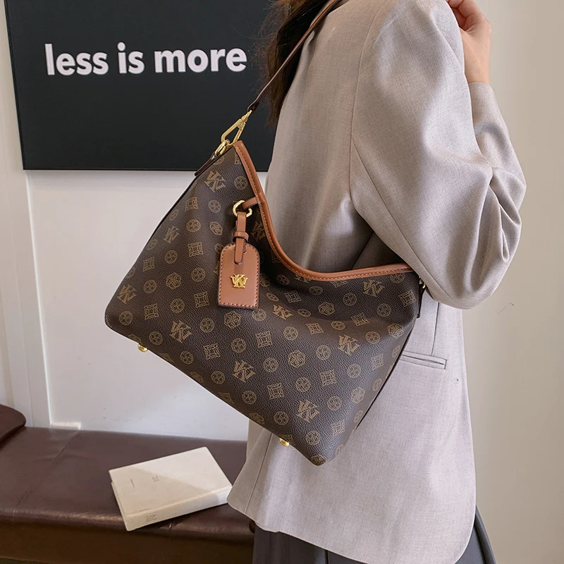 حقيبة كتف نسائية كلاسيكية حصرية من سلسلة كلاسيكية فاخرة من الجلد حقيبة كروس راقية #1