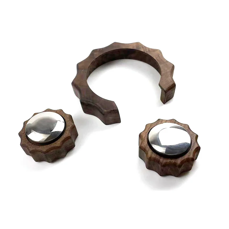 

For gemilai 3145 coffee Machine Special upgraded and modified Walnut wood steam scrubber kit