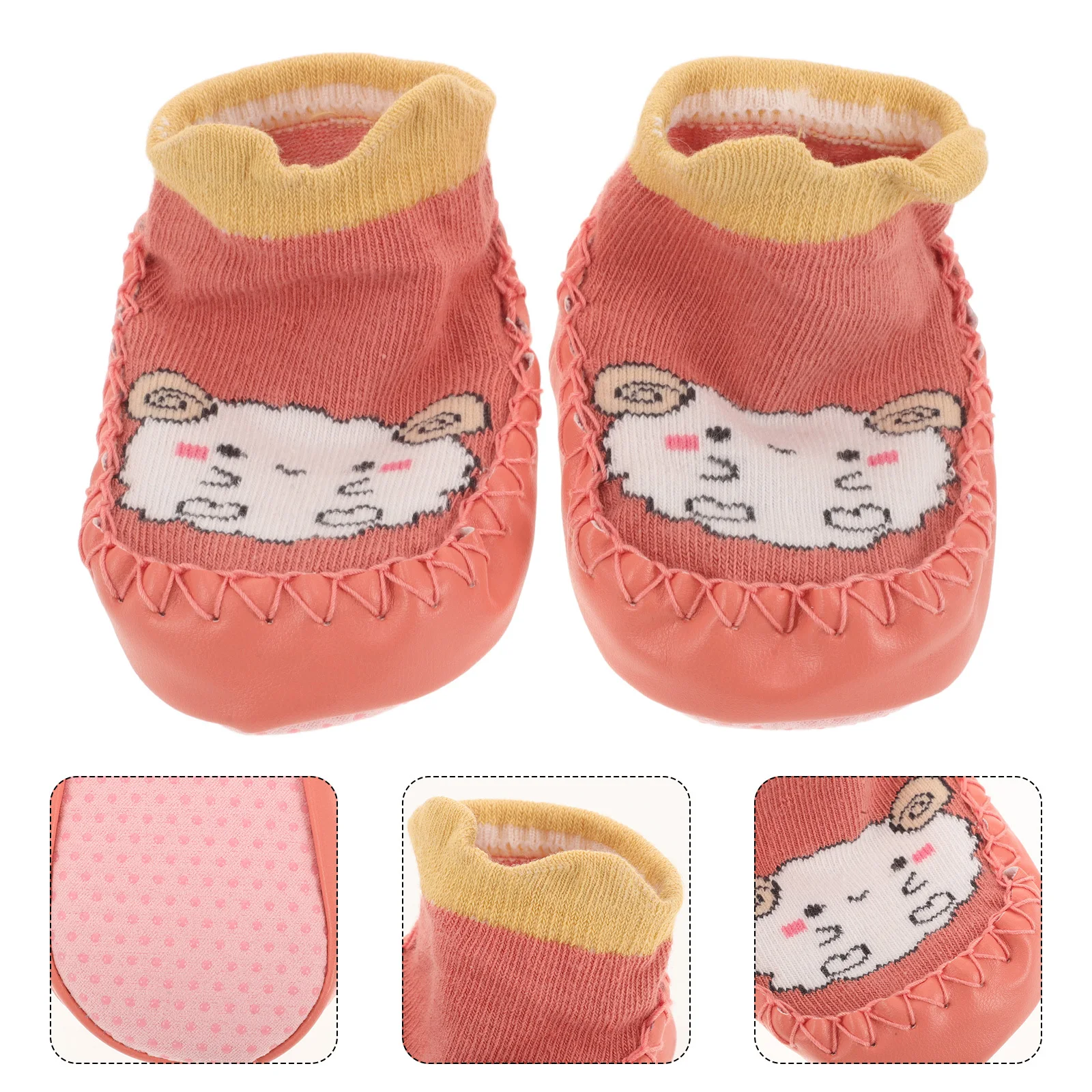 

1 пара детских нескользящих носков с мягкой подошвой, носки с героями мультфильмов, домашняя прогулочная обувь для малышей, уютные зимние носки для маленьких мальчиков