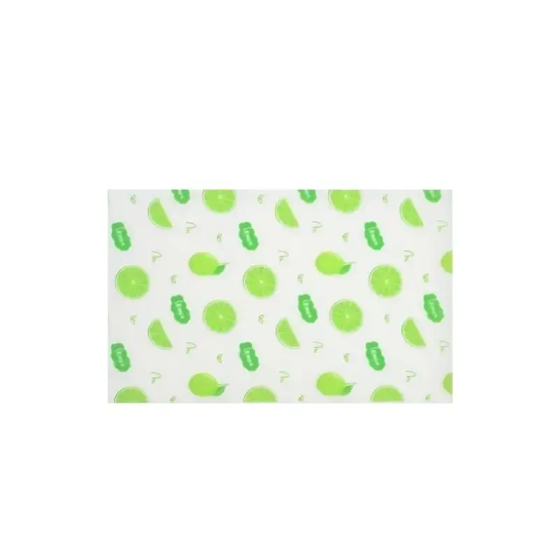 8Pcs Waterproof Refrigerator Liner Moisture Proof Non Slip Washable Reusable EVA Lemon Pattern For Fridge Drawer Cabinet