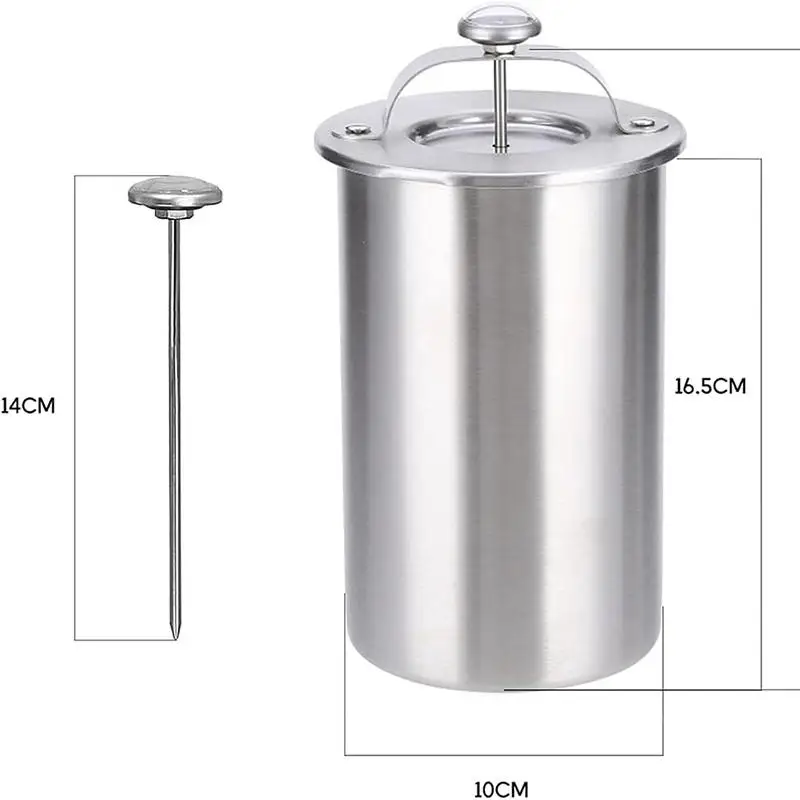 【SA】【YA】Ham Maker Stainless Steel Meat Press Cooker Deli Meat Press Mold With For Pork Poultry Cooking Kitchen Accessories