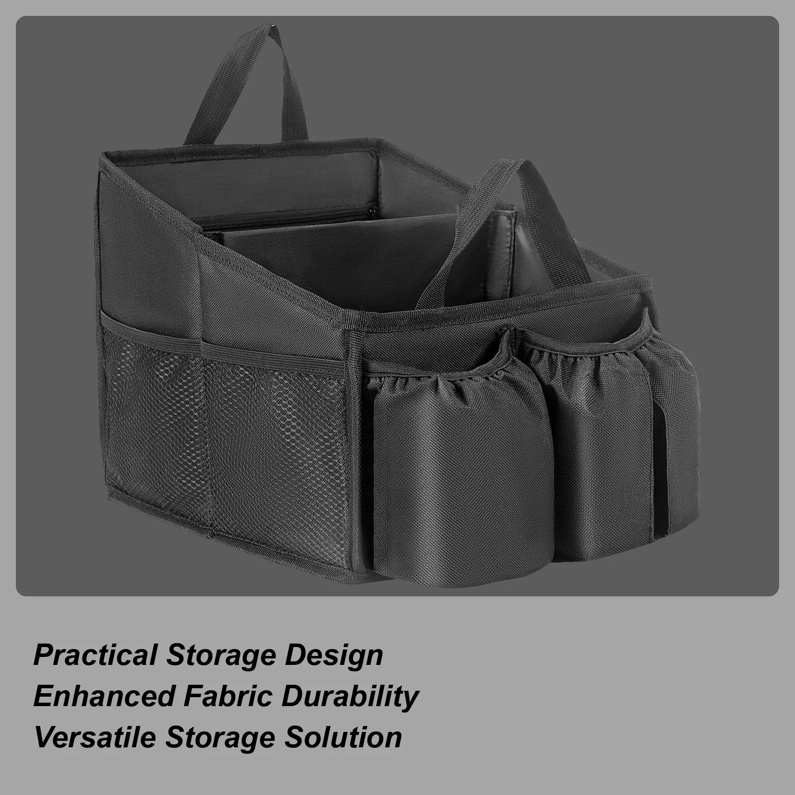 

Коробка-органайзер для автомобильного сиденья, складная органайзер для хранения с ручкой, внутренний органайзер, аксессуары для игрушек, салфеток, закусок