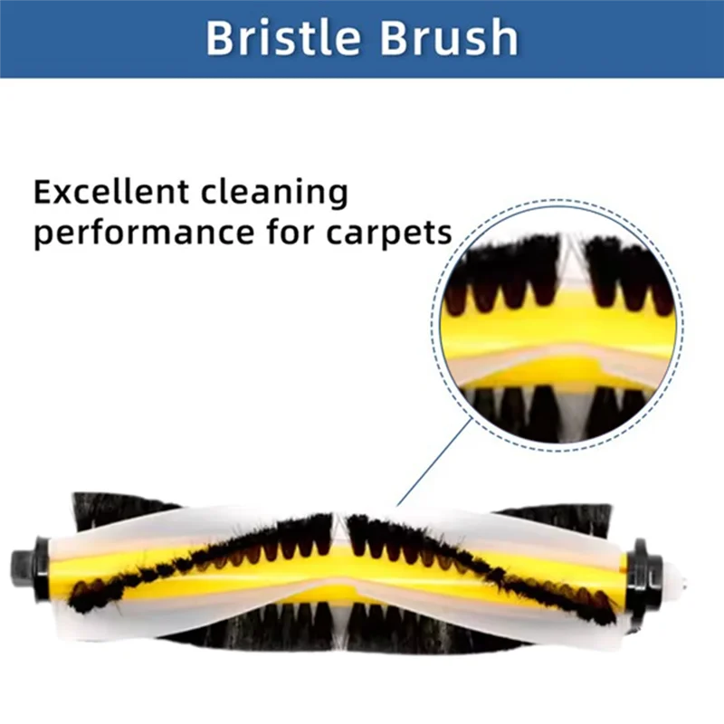 ABBK-الفرشاة الرئيسية لـ Proscenic 811GB 911S Linnberg Aqua ICLEBO G5 قطع غيار المكنسة الكهربائية ملحقات التنظيف الفعالة