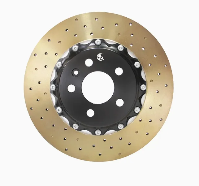 

STLFCar Brake Disc OE#8J0615601A Rear 310mm*22mm 2-piece Brake Disc Auto Parts for Audis