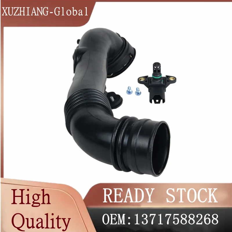 

Brand New Air Intake Pipe Turbocharger Hose with Sensor 13717588268 13717609811 13627585493 for BMW 5 Sereis 6 Sereis 7 SeriesX5