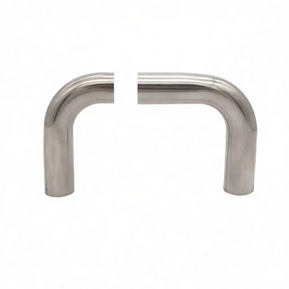 Heavy Duty Stainless Steel Handrail Elbow Fitting 90 Degree Angle Stairway Railing Corner Connector Tube Welding Parts
