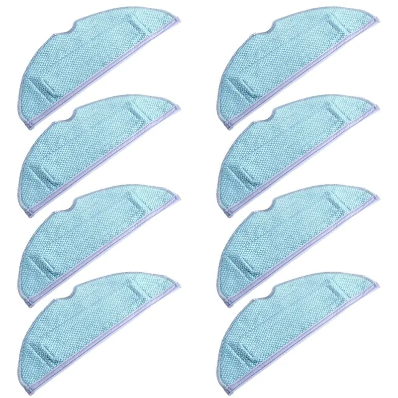 Promotion!Microfiber Wave Pattern Fish Scale Replacement Mop Pad For Roborock S7/S7+ S7 Maxv/S8/S8+ Robot Vacuums
