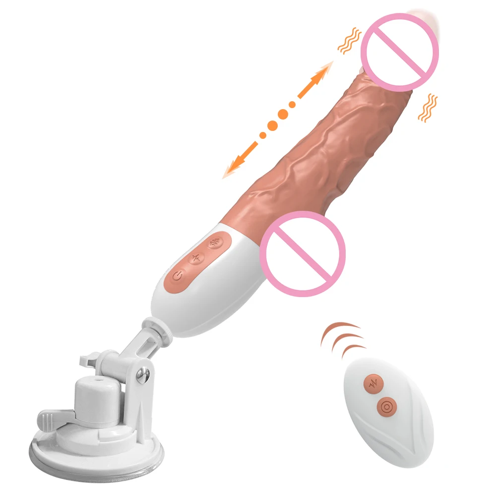 Sex Machine Telescopic Dildo Vibrator Automatic Thrust Massager Female G-spot Vaginal Stimulation Masturbation Tools for Women