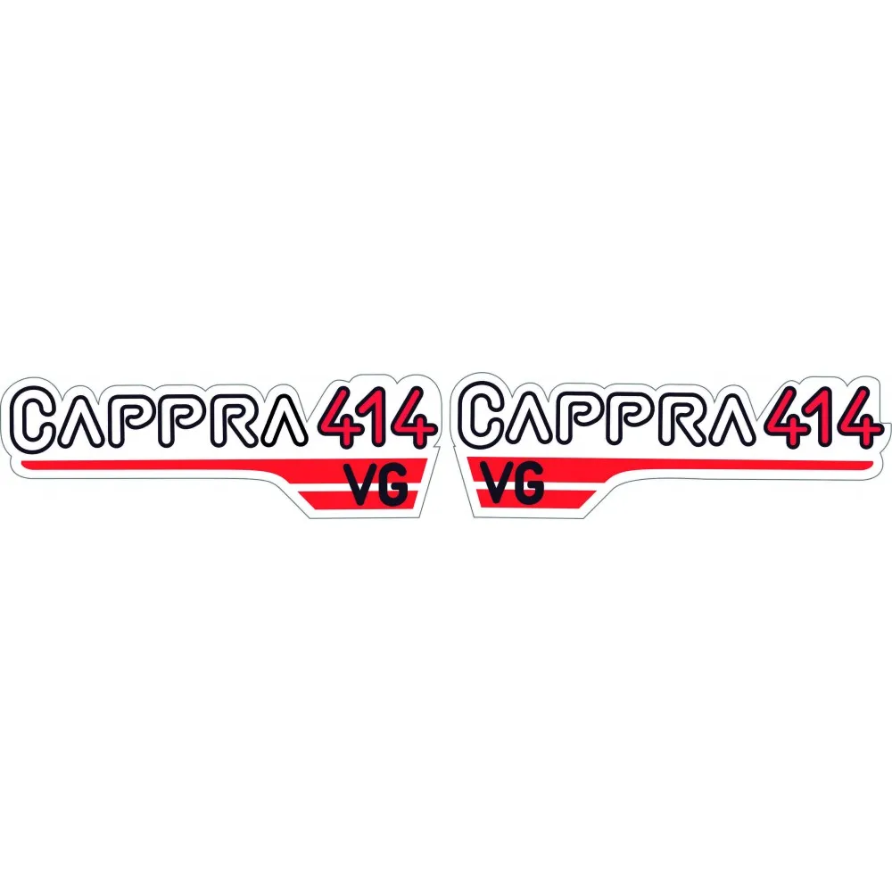 Set of compatible stickers  for classic motorbike side covers MONTESA Cappra 414 VG