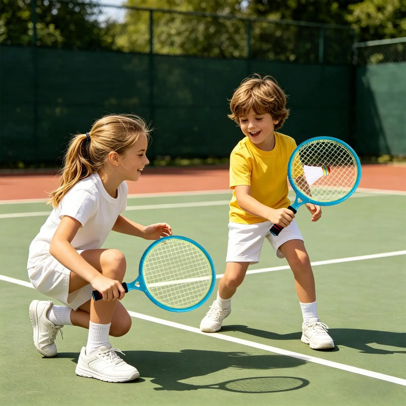

Badminton Set Outdoor Sports Game Indoor Badminton Set For Backyard Beach Garden Park School Camping Patio Playground Family
