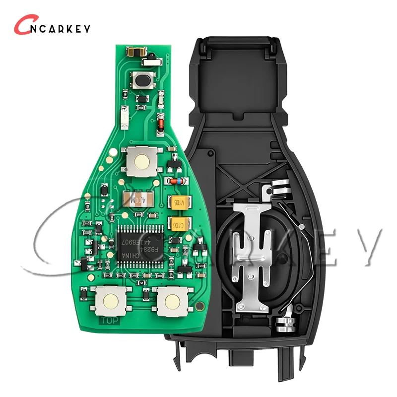Half Smart NEC Chip 315/433MHz Car Remote Key For Benz A C E S Class W211 W212 W203 W204 W210 Single Battery Holder 3/4 Buttons